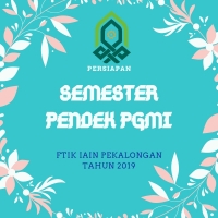 Persiapan Semester Pendek PGMI Tahun 2019